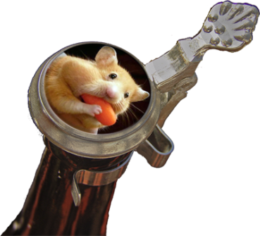 Hamster_Möhre - Zinndeckel