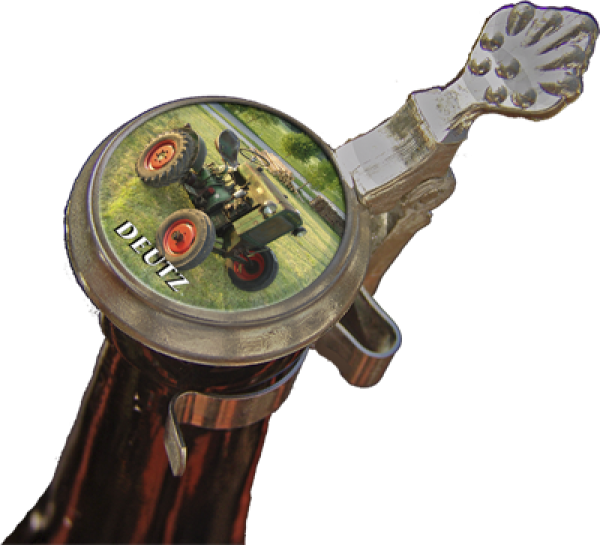Deutz - Zinndeckel