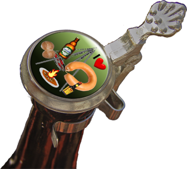 Grillmeister - Zinndeckel