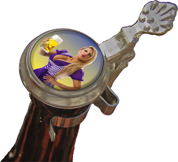 Oa Maß, bittschön - Zinndeckel
