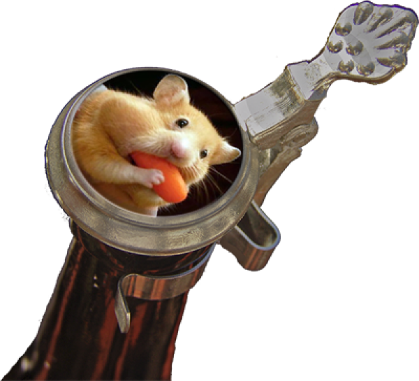 Hamster_Möhre - Zinndeckel